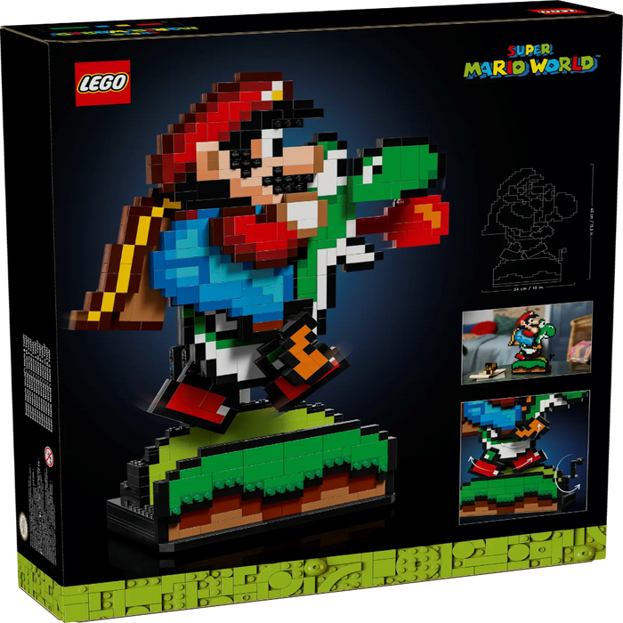 Lego 71438 Super Mario Super Mario World : Mario & Yoshi (1215 Pieces)-Construction-LEGO-Toycra