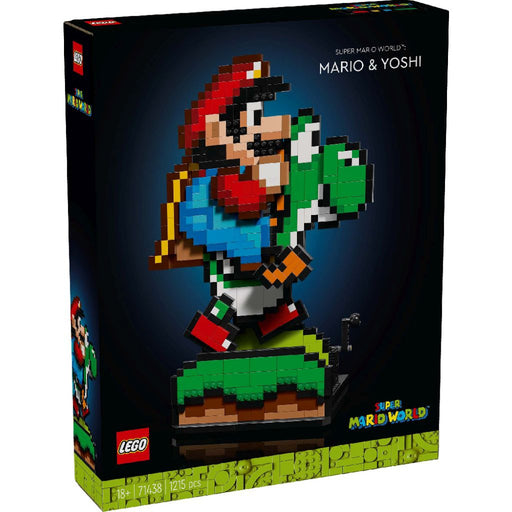 Lego 71438 Super Mario Super Mario World : Mario & Yoshi (1215 Pieces)-Construction-LEGO-Toycra