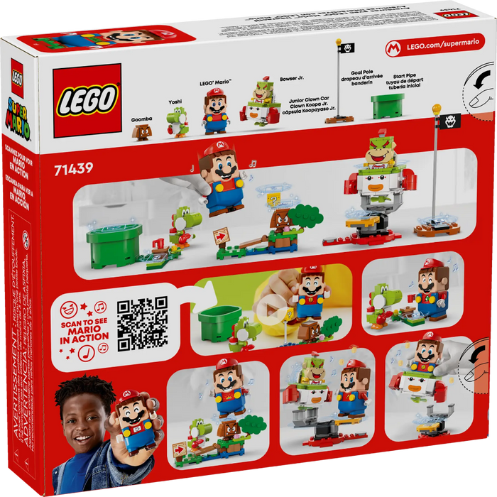 Lego 71439 Super Mario Adventures With Interactive LEGO Mario (218 Pieces)-Construction-LEGO-Toycra