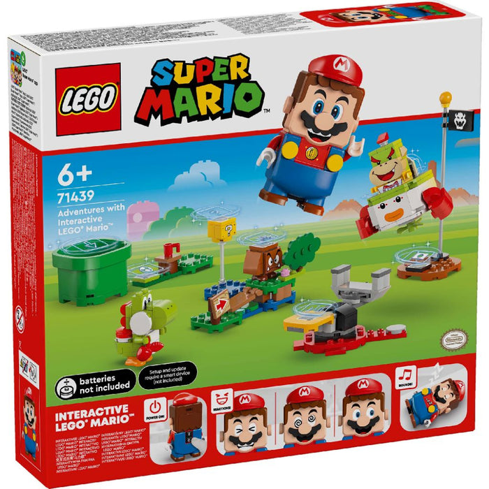 Lego 71439 Super Mario Adventures With Interactive LEGO Mario (218 Pieces)-Construction-LEGO-Toycra