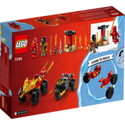 Lego 71789 NINJAGO Kai and Ras's Car and Bike Battle (103 Pieces)