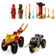 Lego 71789 NINJAGO Kai and Ras's Car and Bike Battle (103 Pieces)