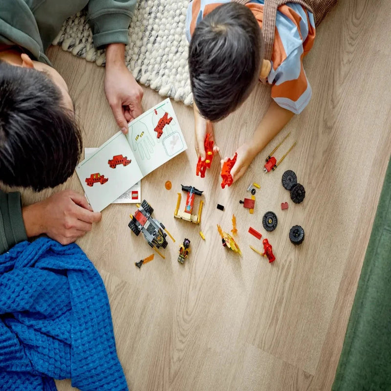 Lego 71789 NINJAGO Kai and Ras's Car and Bike Battle (103 Pieces)