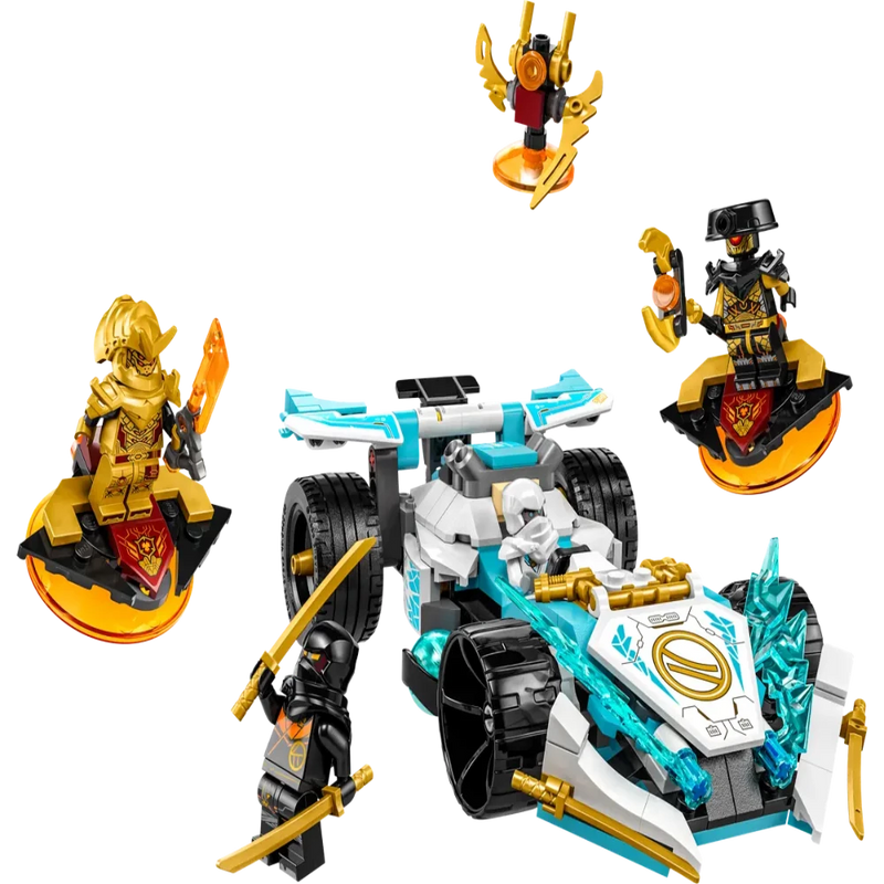 Lego 71791 NINJAGO Zane's Dragon Power Spinjitzu Race Car -307 Pieces