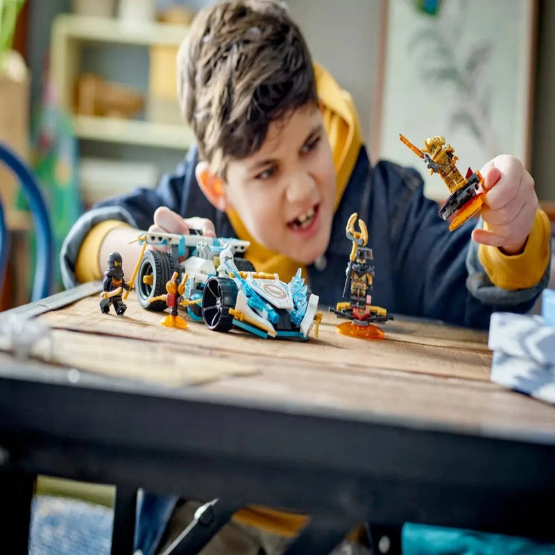 Lego 71791 NINJAGO Zane's Dragon Power Spinjitzu Race Car -307 Pieces