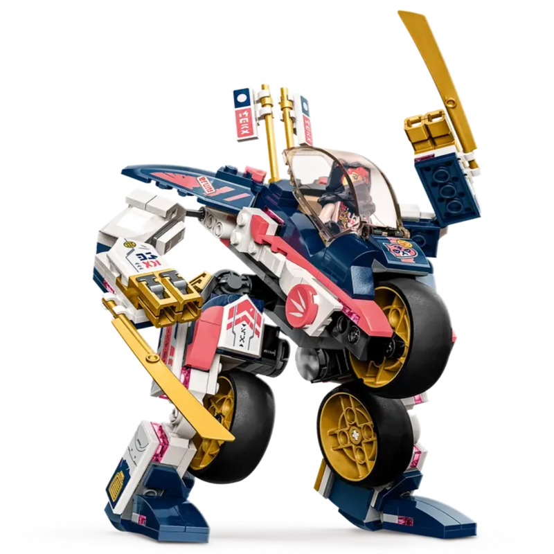 Lego 71792 NINJAGO Sora's Transforming Mech Bike Racer - 384 Pieces