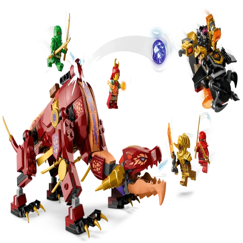 Lego 71793 NINJAGO Heatwave Transforming Lava Dragon -479 Pieces