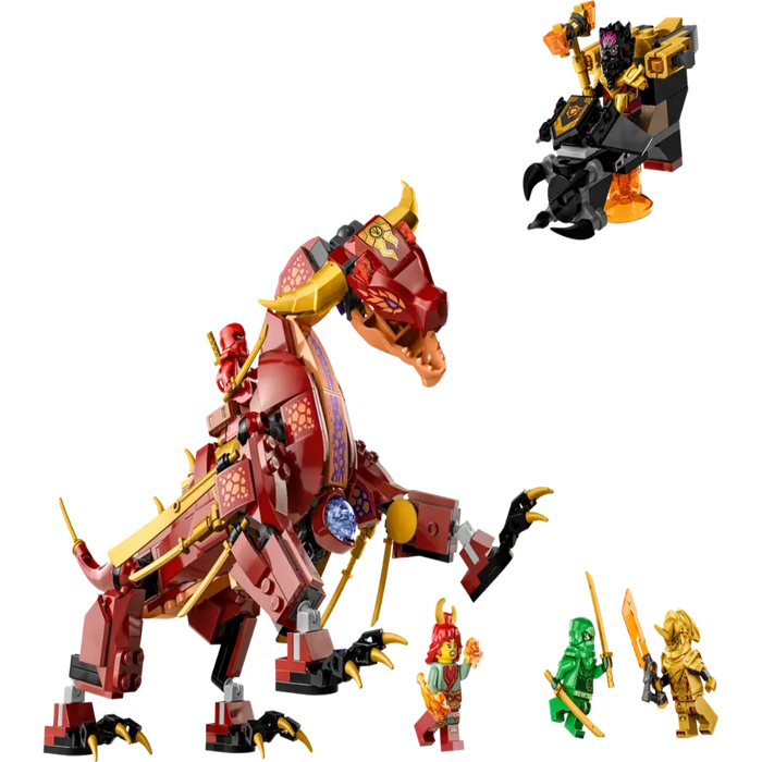 Lego 71793 NINJAGO Heatwave Transforming Lava Dragon -479 Pieces-Construction-LEGO-Toycra