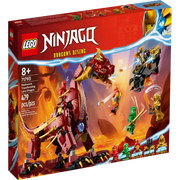 Lego 71793 NINJAGO Heatwave Transforming Lava Dragon -479 Pieces