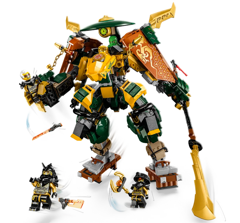 Lego 71794 NINJAGO Lloyd and Arin's Ninja Team Mechs -764 Pieces