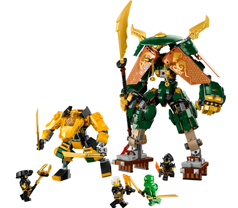 Lego 71794 NINJAGO Lloyd and Arin's Ninja Team Mechs -764 Pieces