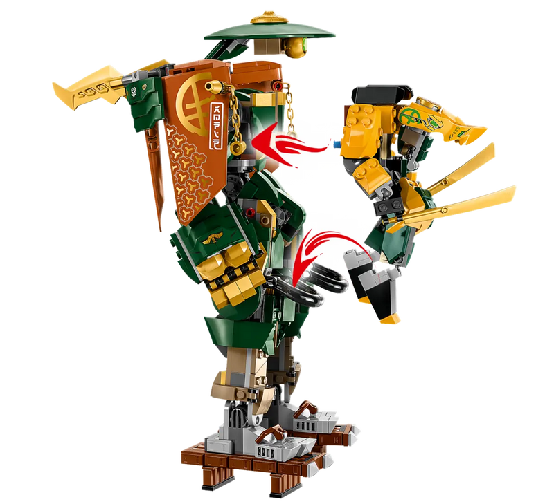 Lego 71794 NINJAGO Lloyd and Arin's Ninja Team Mechs -764 Pieces