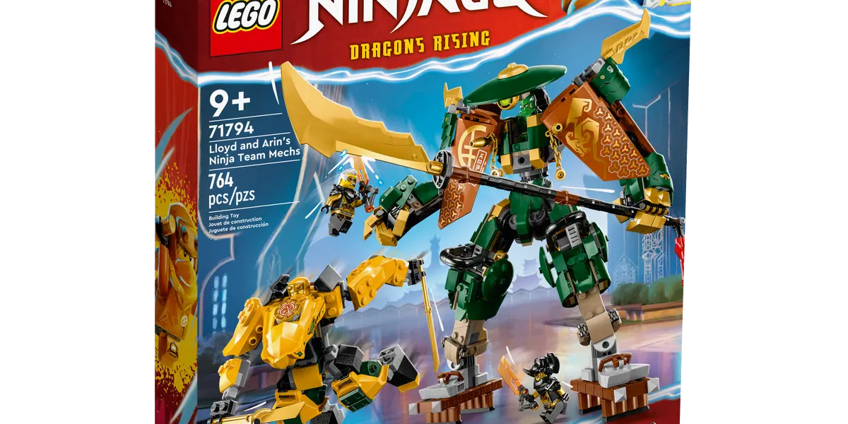 Lego 71794 NINJAGO Lloyd and Arin's Ninja Team Mechs -764 Pieces — Toycra