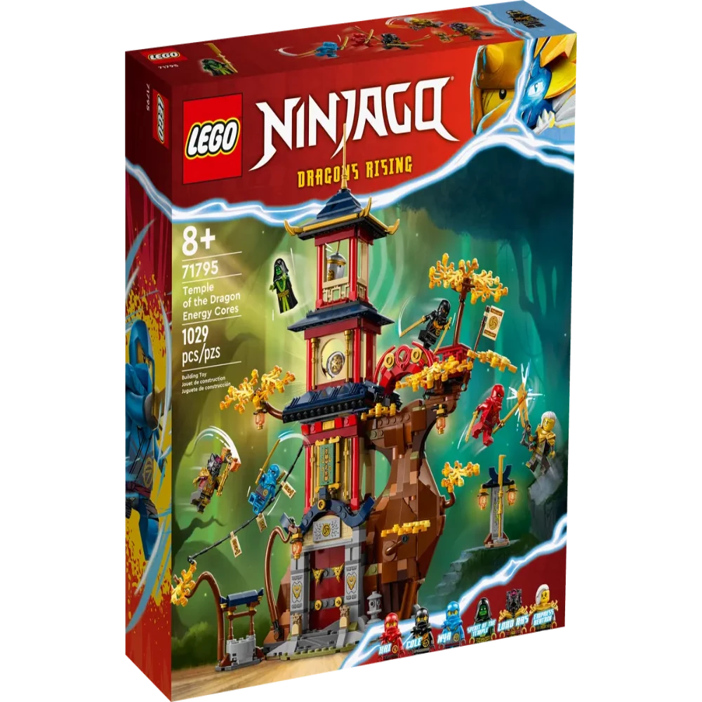 Lego 71795 NINJAGO Temple of the Dragon Energy Cores -1029 Pieces