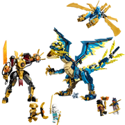 Lego 71796 NINJAGO Elemental Dragon vs. The Empress Mech -1038 Pieces