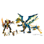 Lego 71796 NINJAGO Elemental Dragon vs. The Empress Mech -1038 Pieces