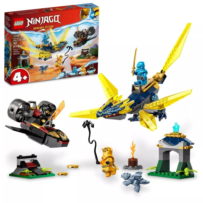Lego 71798 NINJAGO Nya and Arin's Baby Dragon Battle -157 Pieces-Construction-LEGO-Toycra