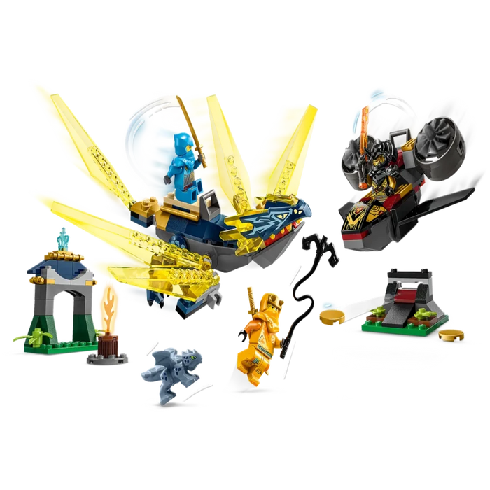 Lego 71798 NINJAGO Nya and Arin's Baby Dragon Battle -157 Pieces-Construction-LEGO-Toycra