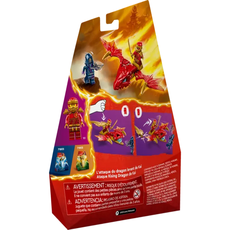 Lego 71801 Ninjago Kai's Rising Dragon Strike - 24 Pieces-Construction-LEGO-Toycra