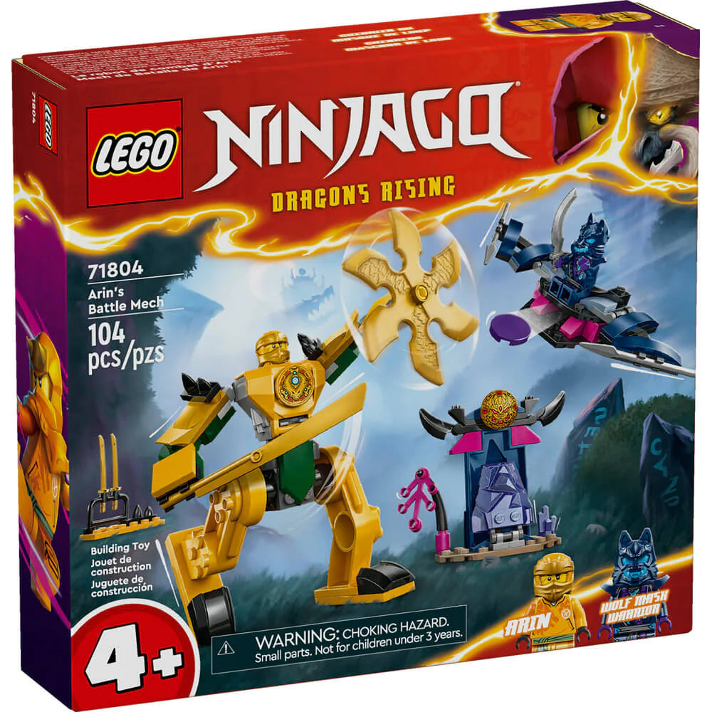 Lego 71804 Ninjago Arin's Battle Mech - 104 Pieces