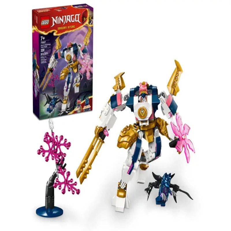 Lego 71807 Ninjago Sora's Elemental Tech Mech - 209 Pieces