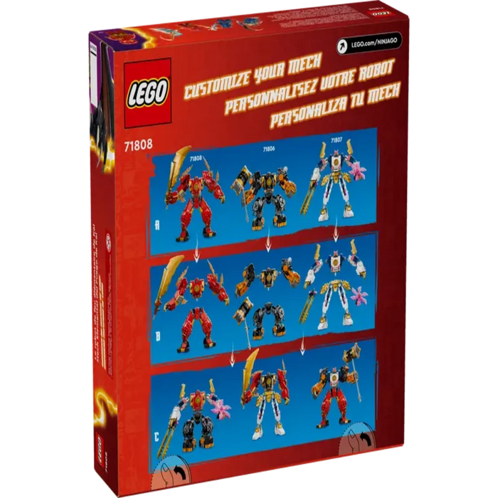 Lego 71808 Ninjago Kai's Elemental Fire Mech - 322 Pieces — Toycra