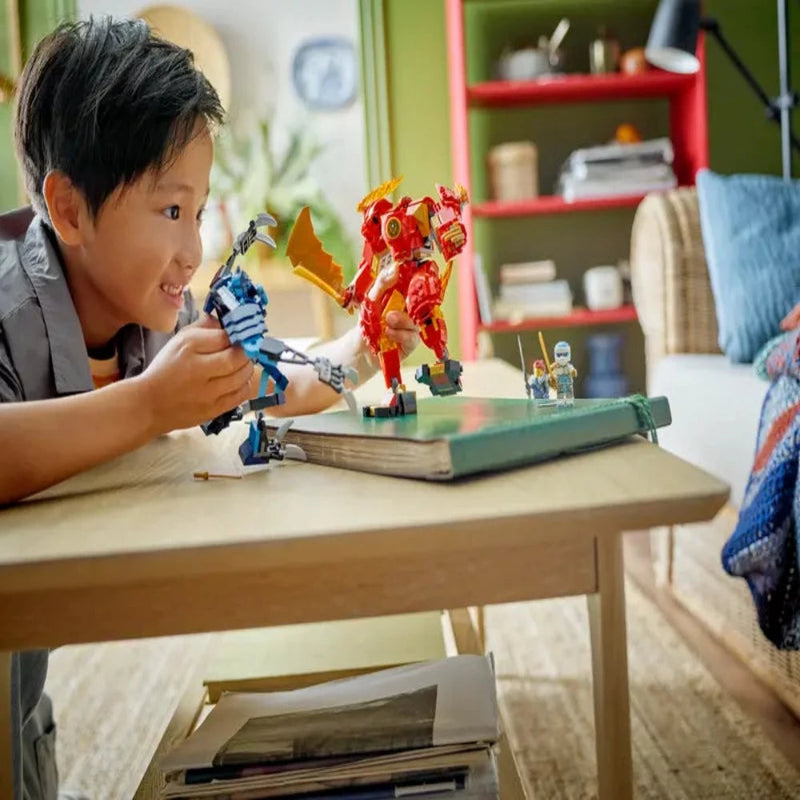 Lego 71808 Ninjago Kai's Elemental Fire Mech - 322 Pieces
