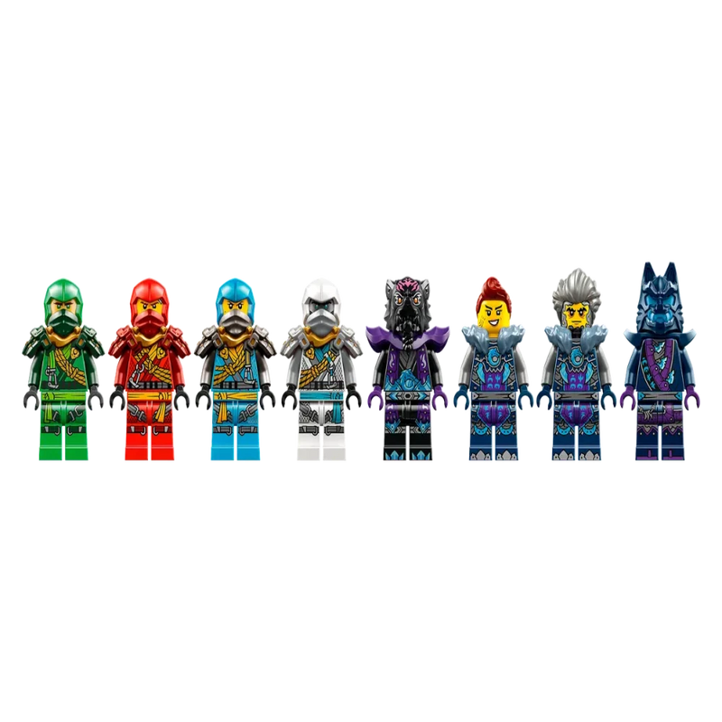 Lego 71813 Ninjago Wolf Mask Shadow Dojo (1190 Pieces)