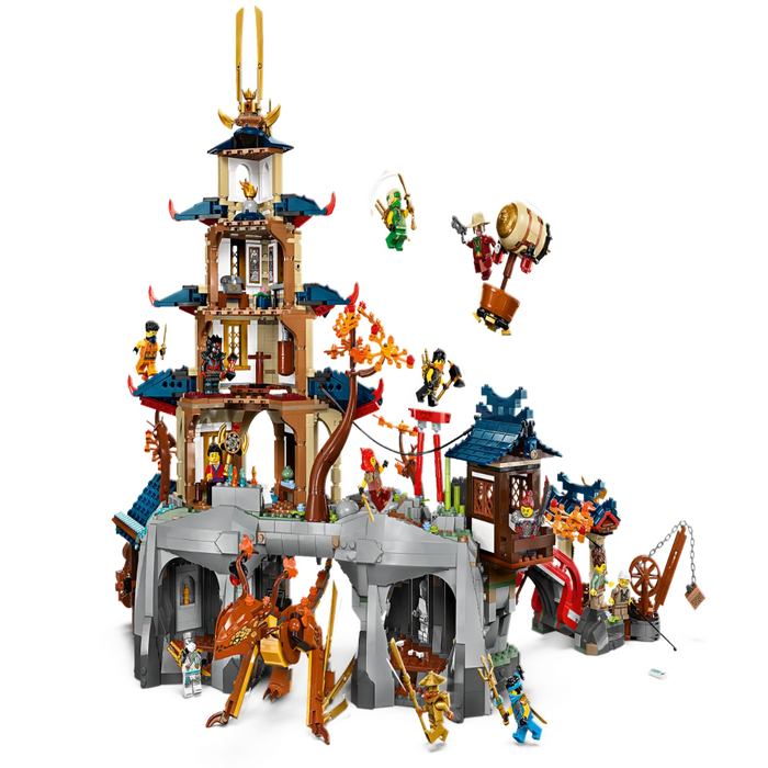 Lego 71814 Ninjago Tournament Temple City (3489 Pieces)-Construction-LEGO-Toycra