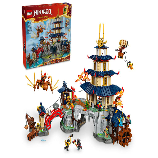Lego 71814 Ninjago Tournament Temple City (3489 Pieces)-Construction-LEGO-Toycra