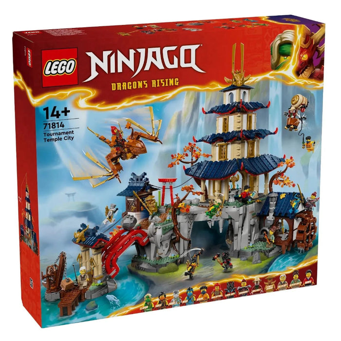 Lego 71814 Ninjago Tournament Temple City (3489 Pieces)-Construction-LEGO-Toycra