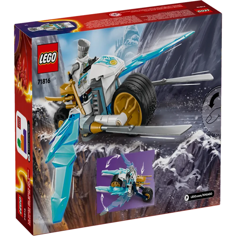 Lego 71816 Ninjago Zane's Ice Motorcycle(84 Pieces)-Construction-LEGO-Toycra