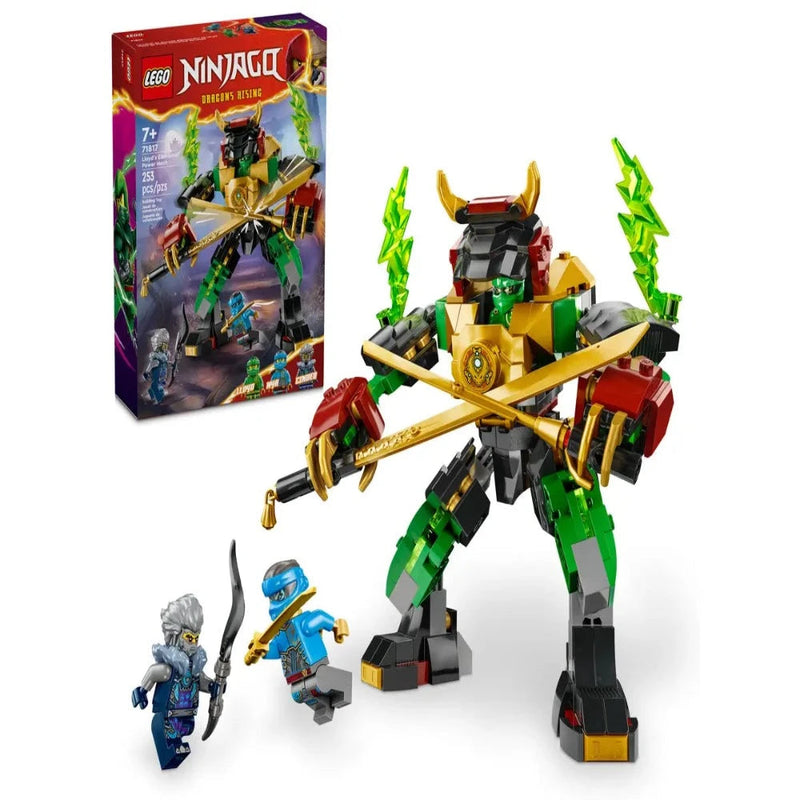 Lego 71817 Ninjago Lloyd's Elemental Power Mech (253 Pieces)
