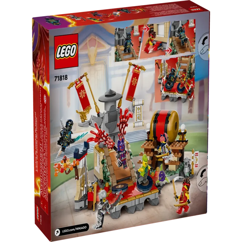 Lego 71818 Ninjago Tournament Battle Arena (659 Pieces)