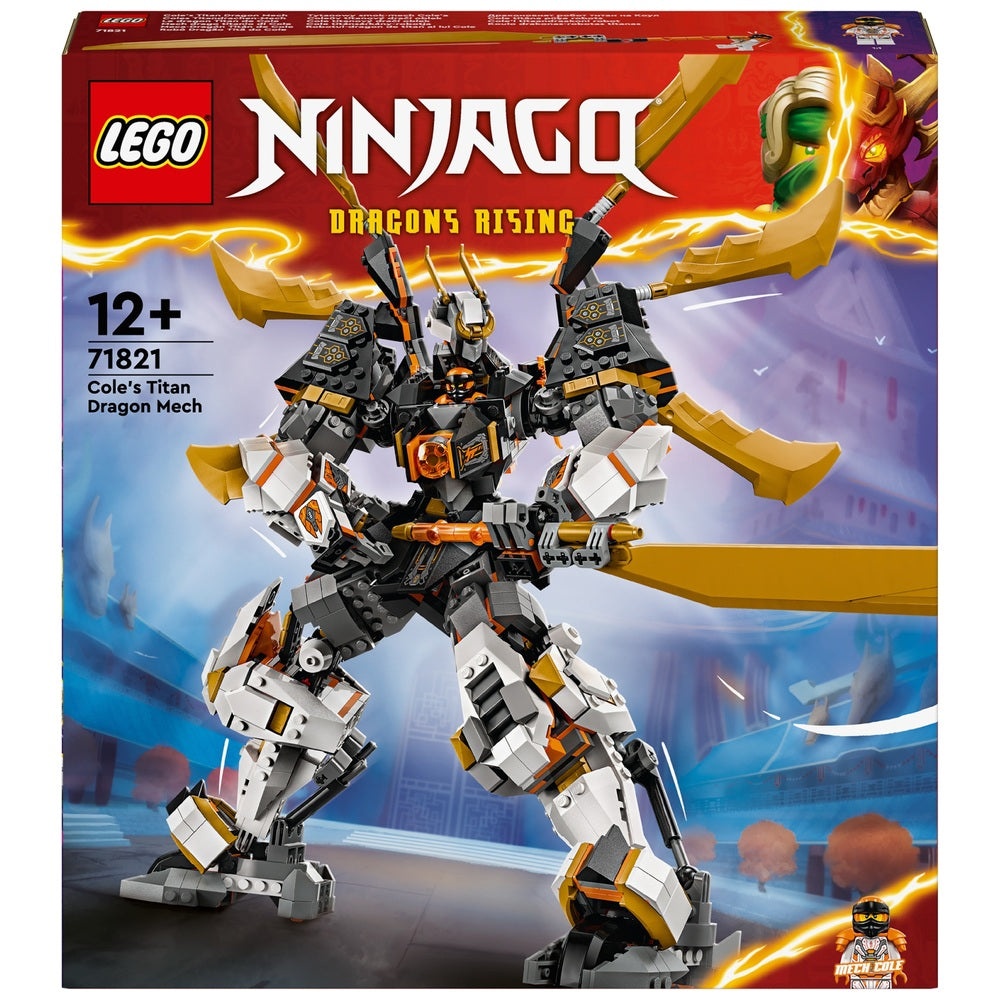 Lego 71821 Ninjago Cole's Titan Dragon Mech (1055 Pieces)