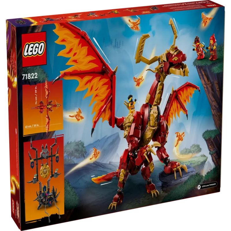 Lego 71822 Ninjago Source Dragon Of Motion (1716 Pieces)