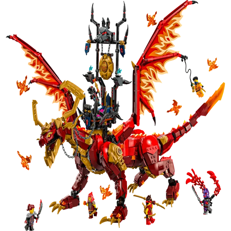 Lego 71822 Ninjago Source Dragon Of Motion (1716 Pieces)