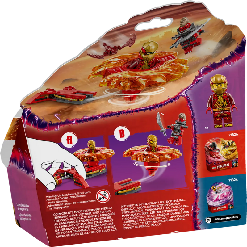 Lego 71823 Ninjago Kai's Dragon Spinjitzu Spinner (54 Pieces)