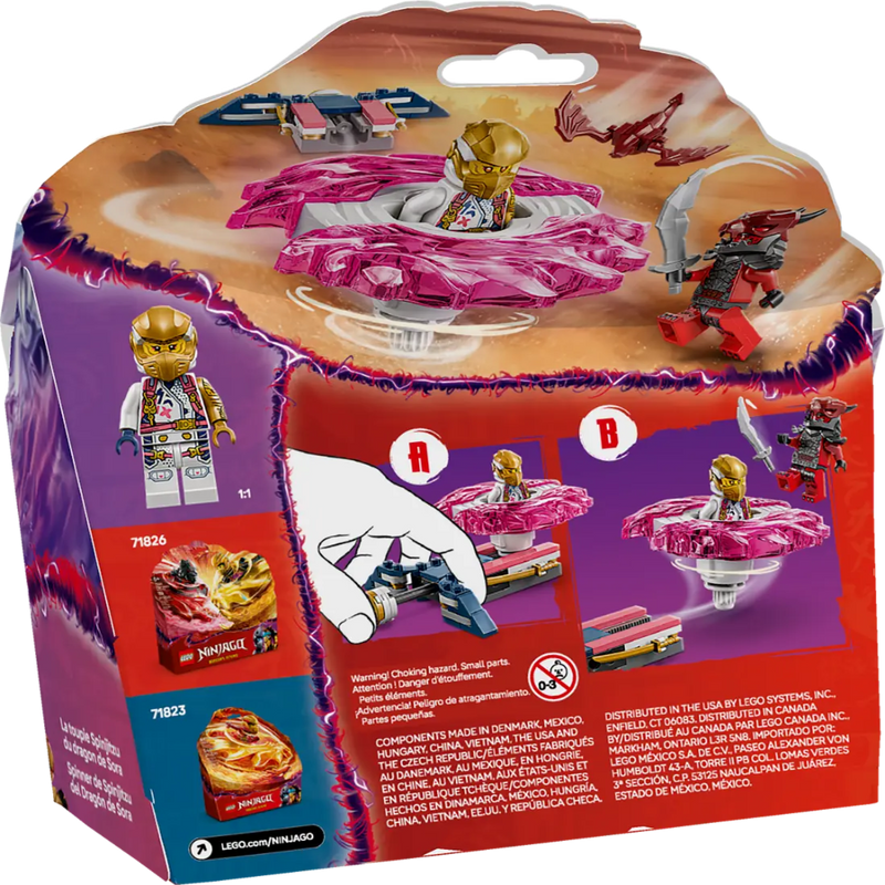 Lego 71824 Ninjago Sora's Dragon Spinjitzu Spinner (56 Pieces)