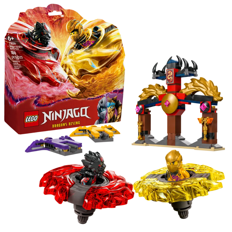 Lego 71826 Ninjago Dragon Spinjitzu Battle Pack (186 Pieces)