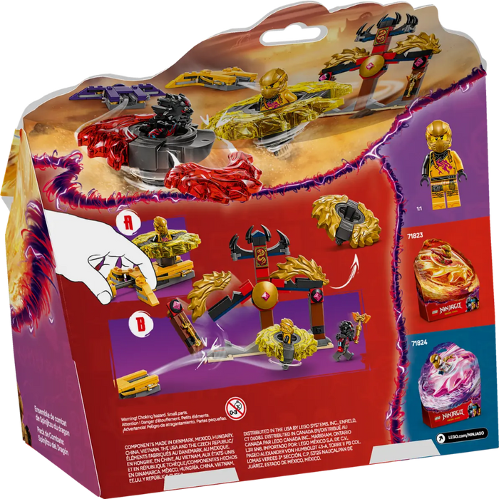 Lego 71826 Ninjago Dragon Spinjitzu Battle Pack (186 Pieces)
