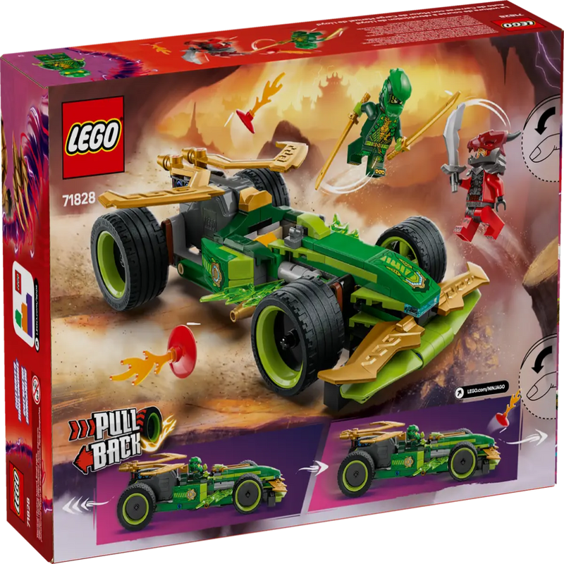 Lego 71828 Ninjago Lloyd's Pull-Back Race Car (181 Pieces)