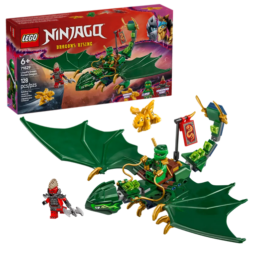 Lego 71829 Ninjago Lloyd's Green Forest Dragon (128 Pieces)-Construction-LEGO-Toycra