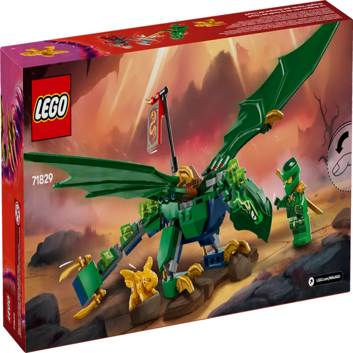 Lego 71829 Ninjago Lloyd's Green Forest Dragon (128 Pieces)-Construction-LEGO-Toycra