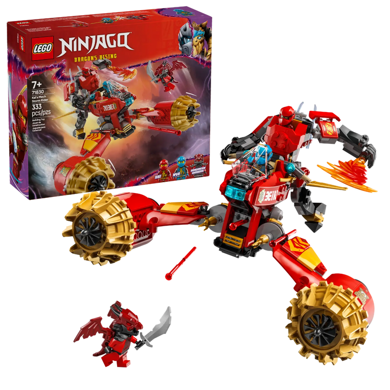 Lego 71830 Ninjago Kai's Mech Storm Rider (333 Pieces)