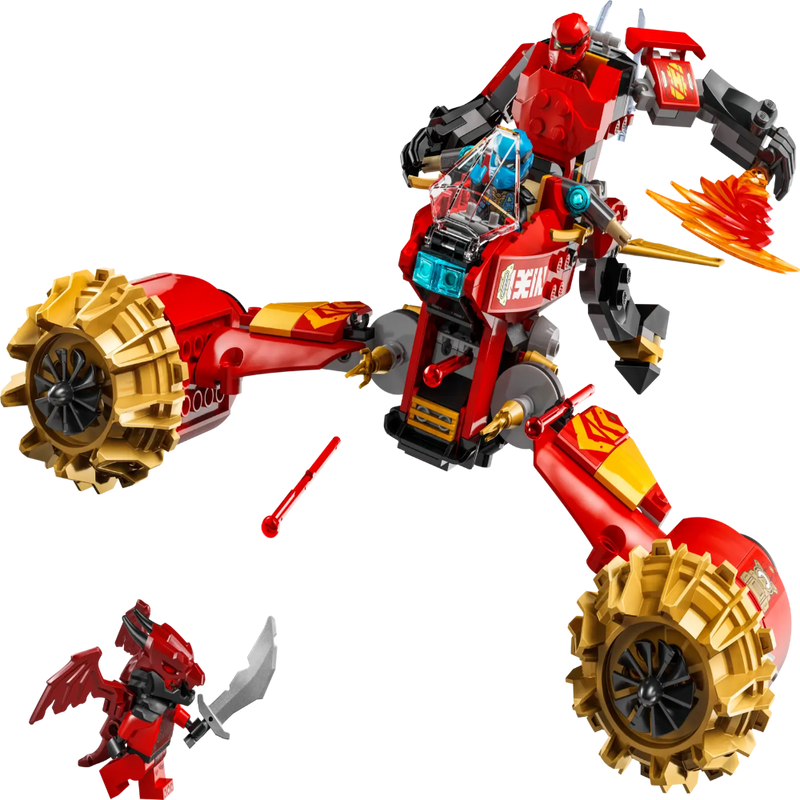 Lego 71830 Ninjago Kai's Mech Storm Rider (333 Pieces)