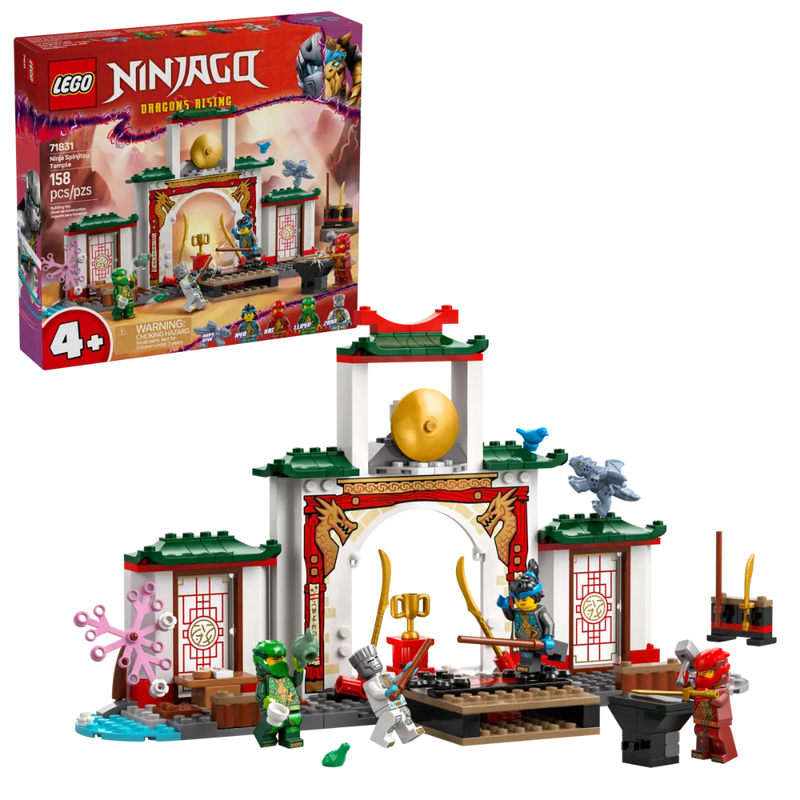 Lego 71831 Ninjago Ninja Spinjitzu Temple (158 Pieces)