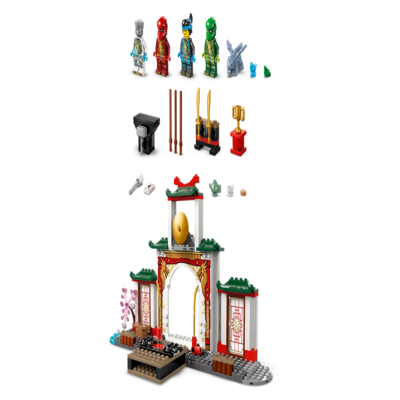 Lego 71831 Ninjago Ninja Spinjitzu Temple (158 Pieces)