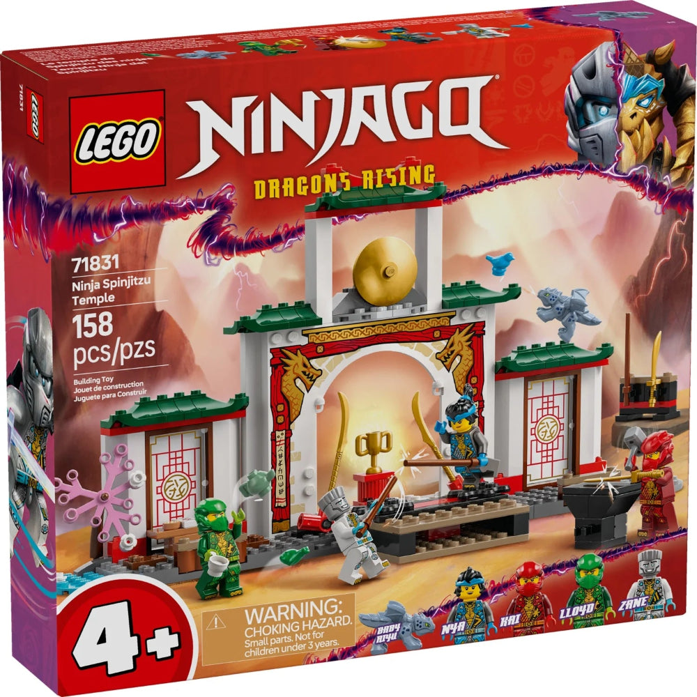 Lego 71831 Ninjago Ninja Spinjitzu Temple (158 Pieces)