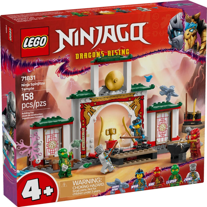 Lego 71831 Ninjago Ninja Spinjitzu Temple (158 Pieces)